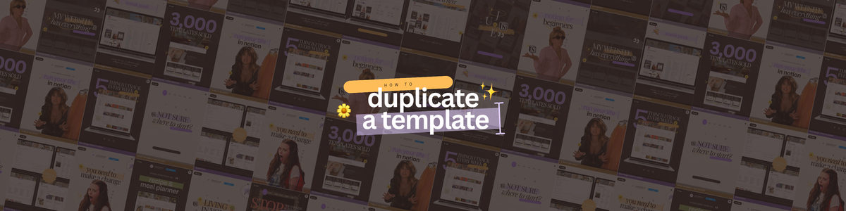 how to duplicate a notion template (step by step)