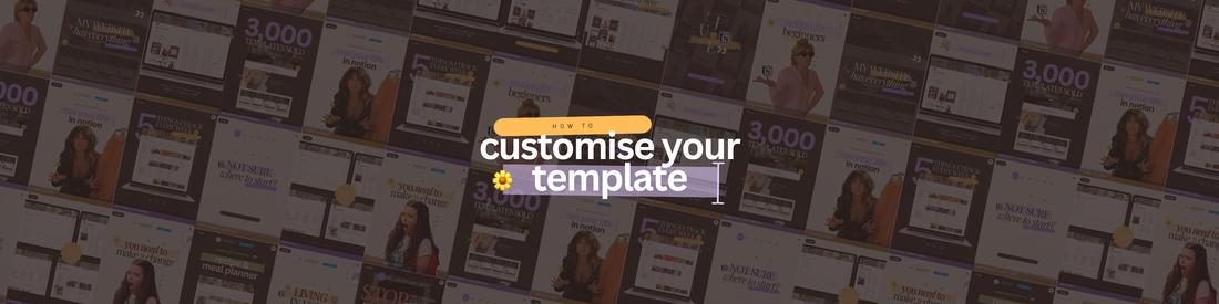 how to customise a notion template (colours, icons, covers & more)