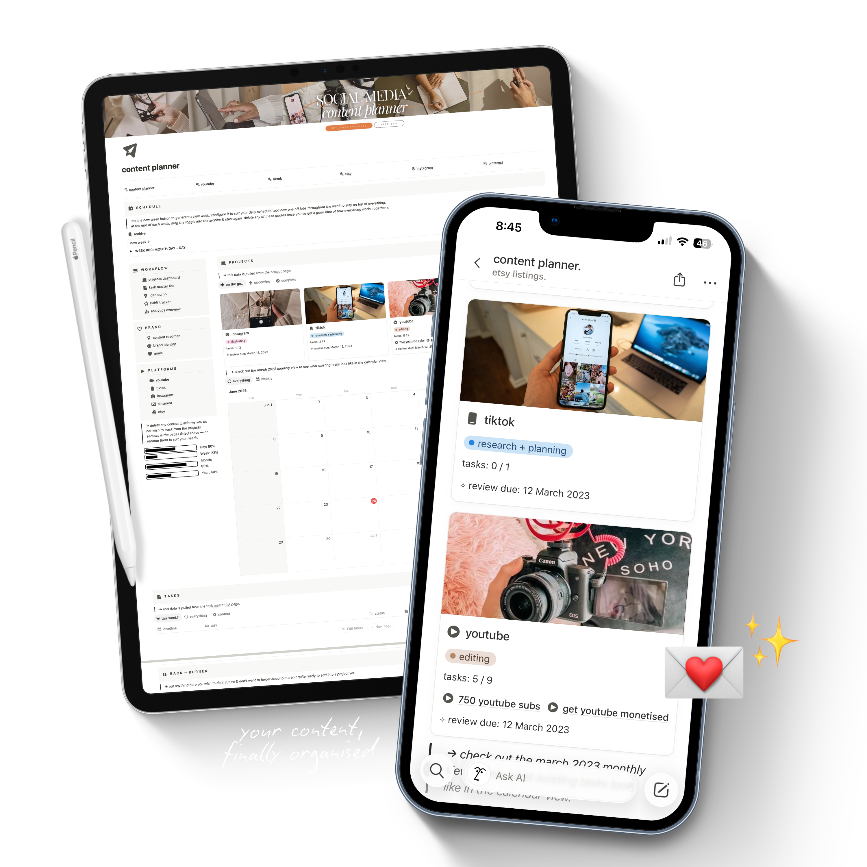 social media planners