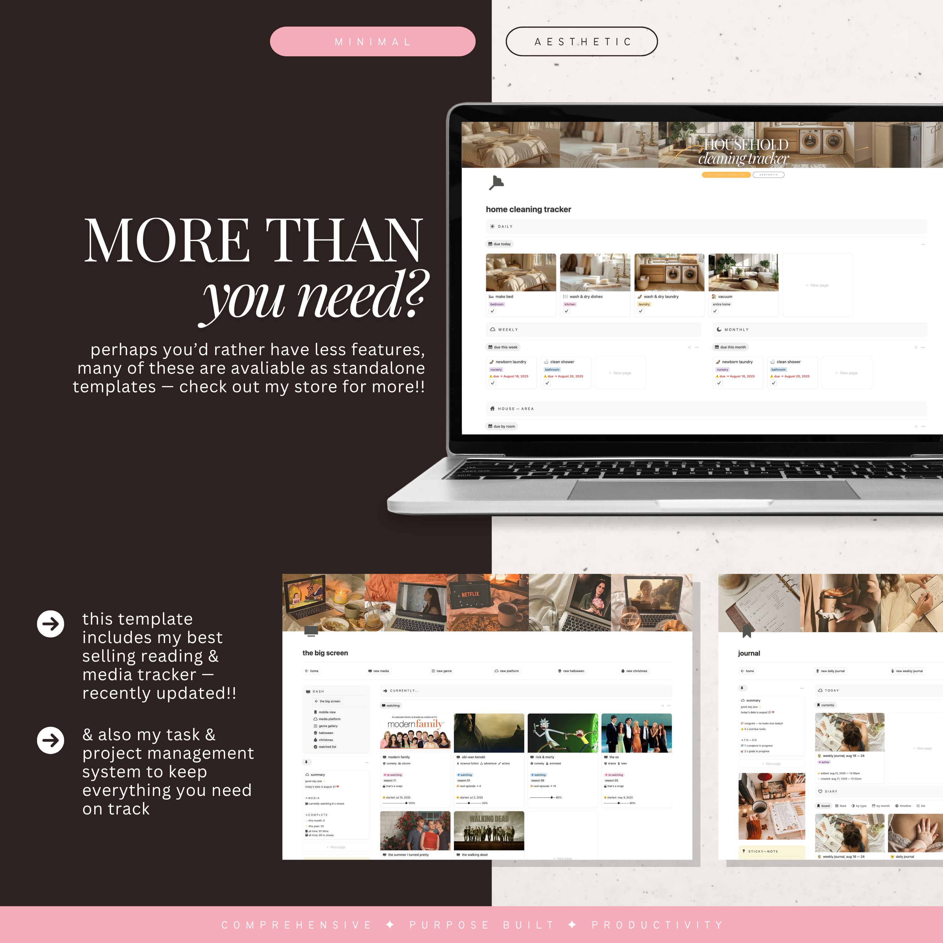 second brain & para method | notion template