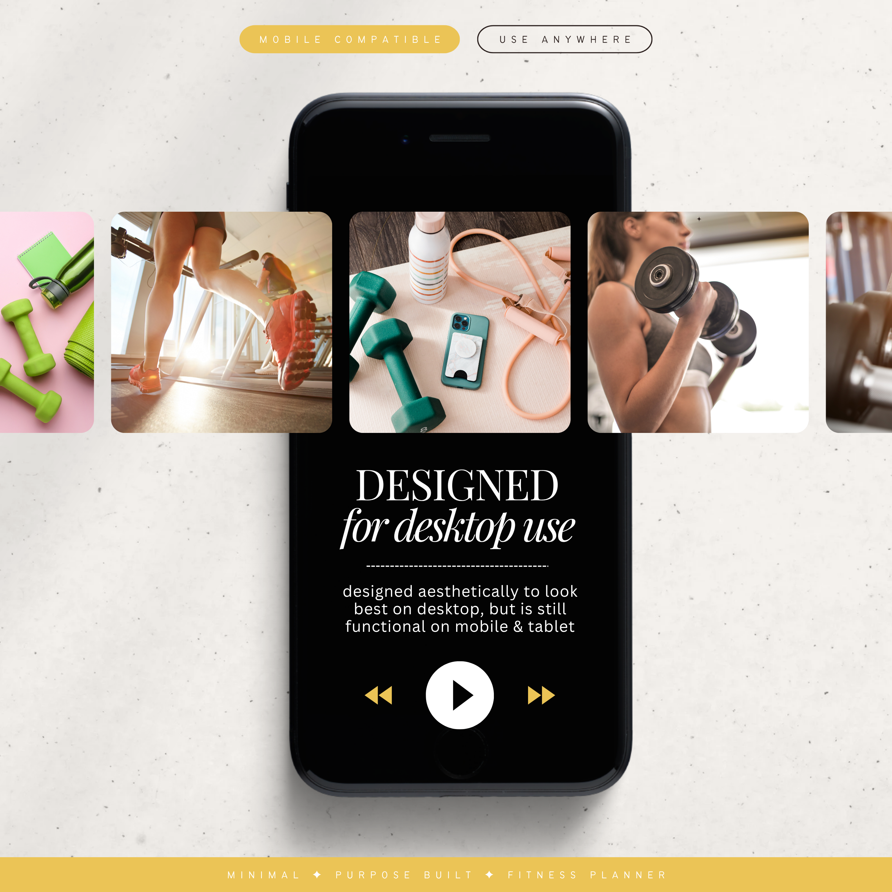 fitness & workout tracker | notion template
