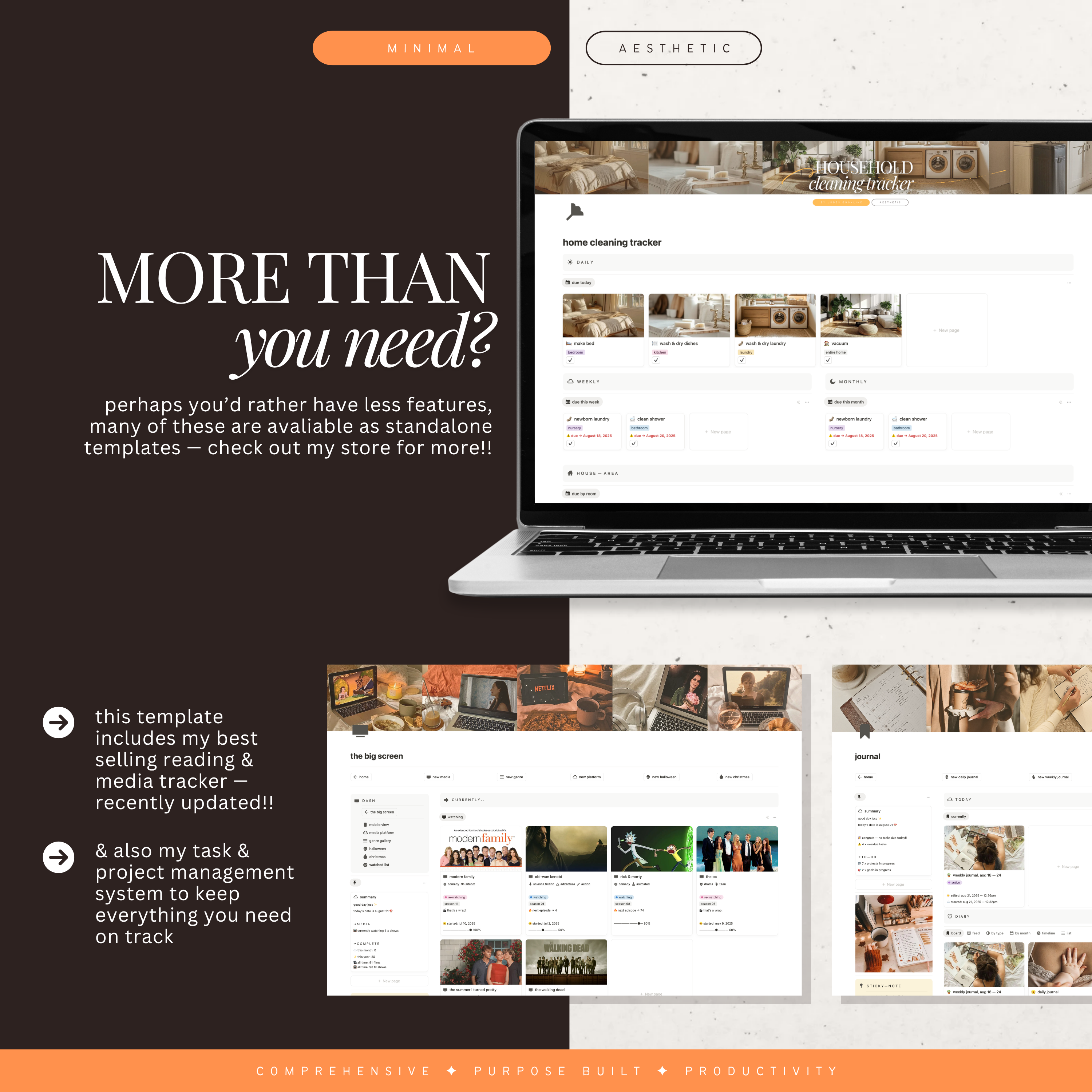 life os planner | notion template