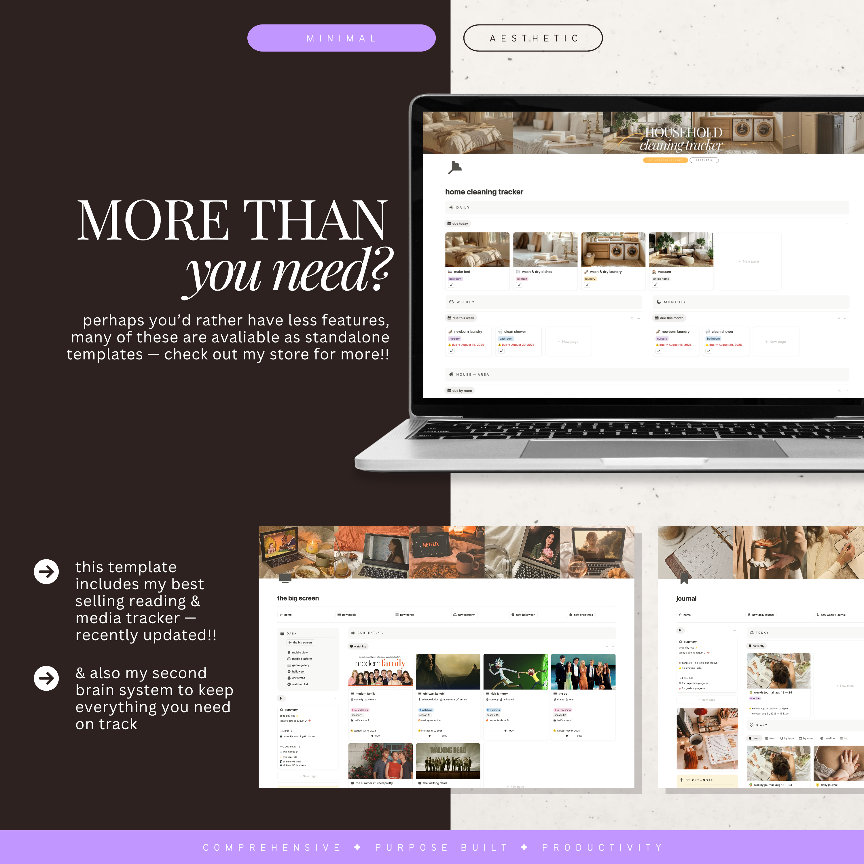 the complete bundle | notion template bundle