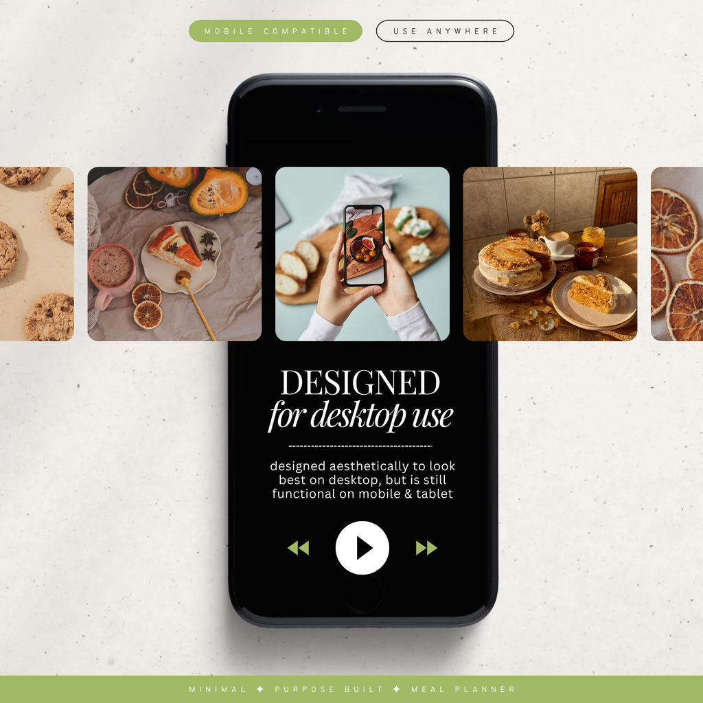 recipe & meal planner | notion template