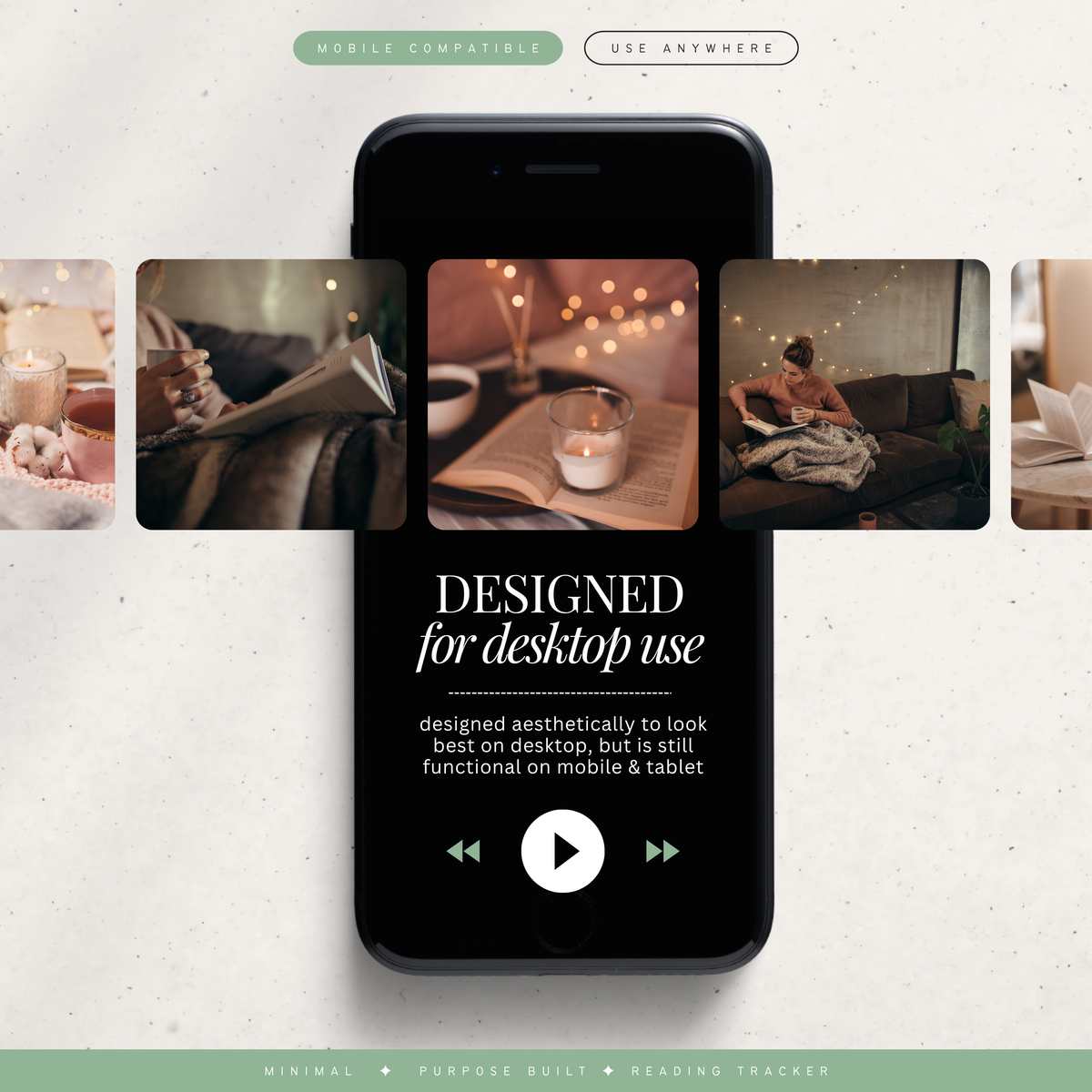 book & reading tracker | notion template
