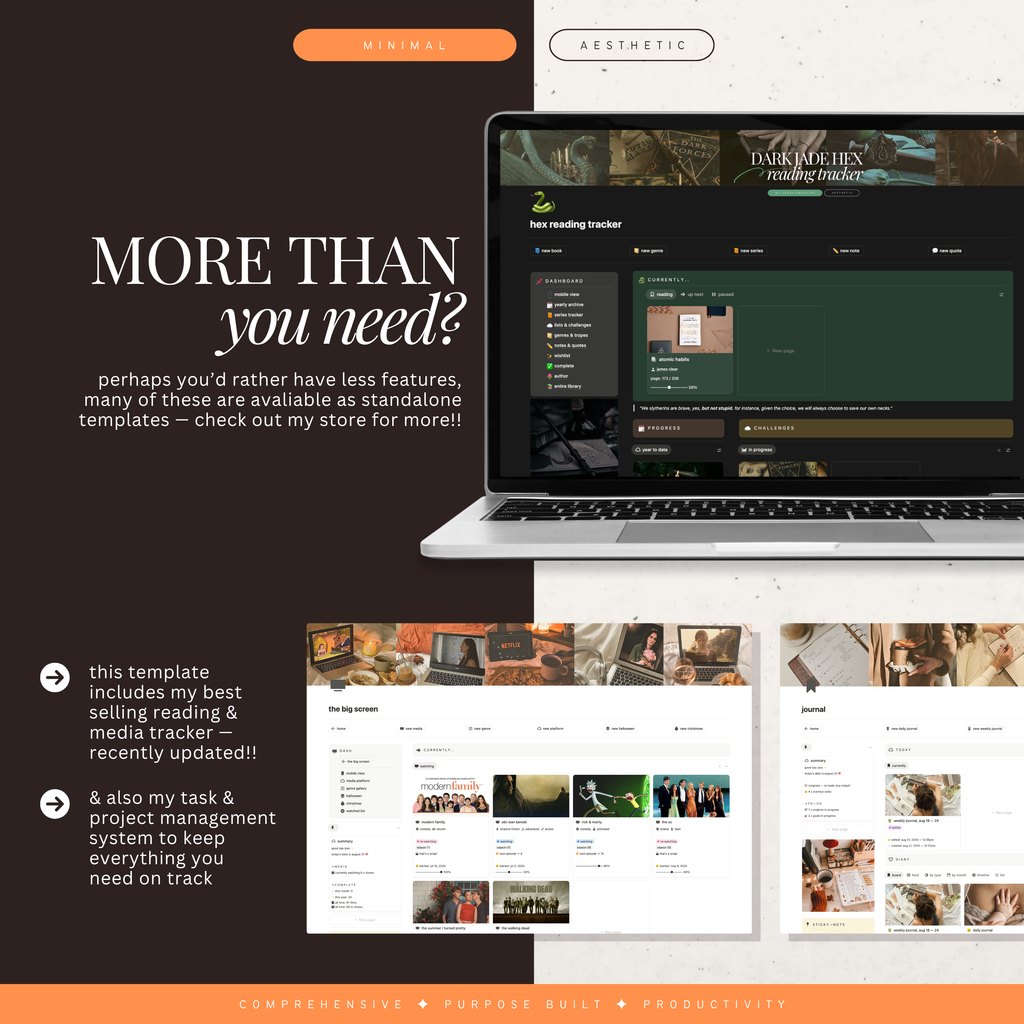 life os planner | notion template