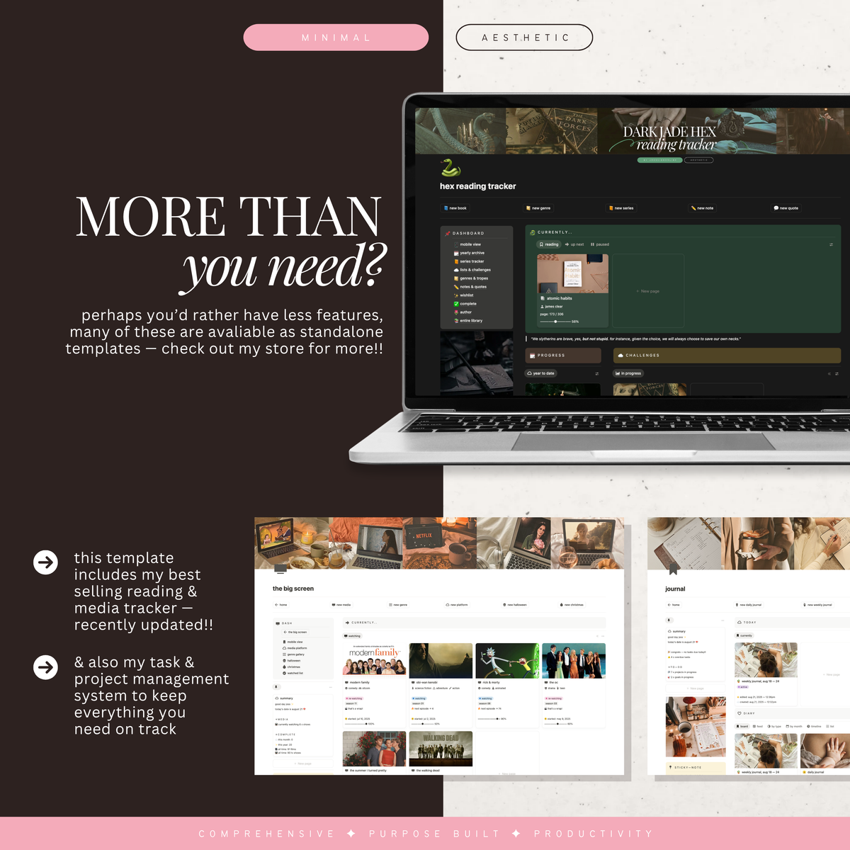 second brain & para method | notion template