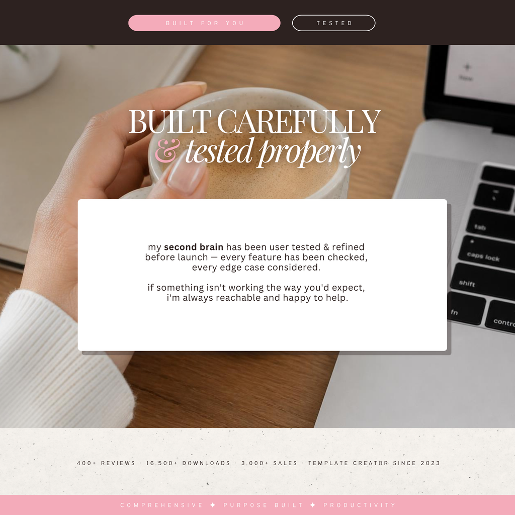 second brain & para method | notion template