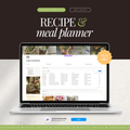 recipe & meal planner | notion template