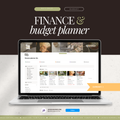 finance & budget planner | notion template