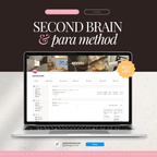 second brain & para method | notion template