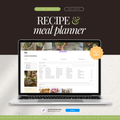 recipe & meal planner | notion template