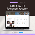 grid. by jd | instagram grid planner widget for notion