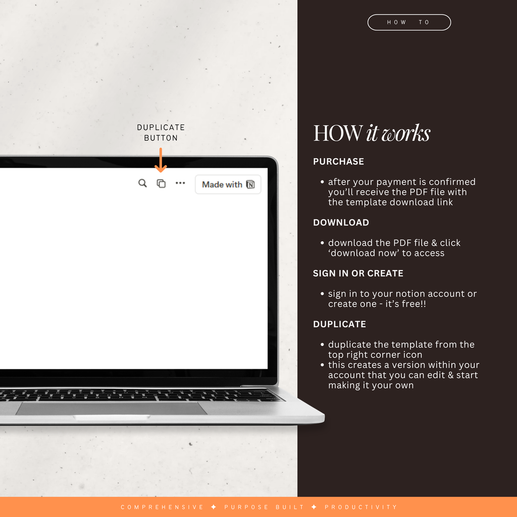 life os planner | notion template