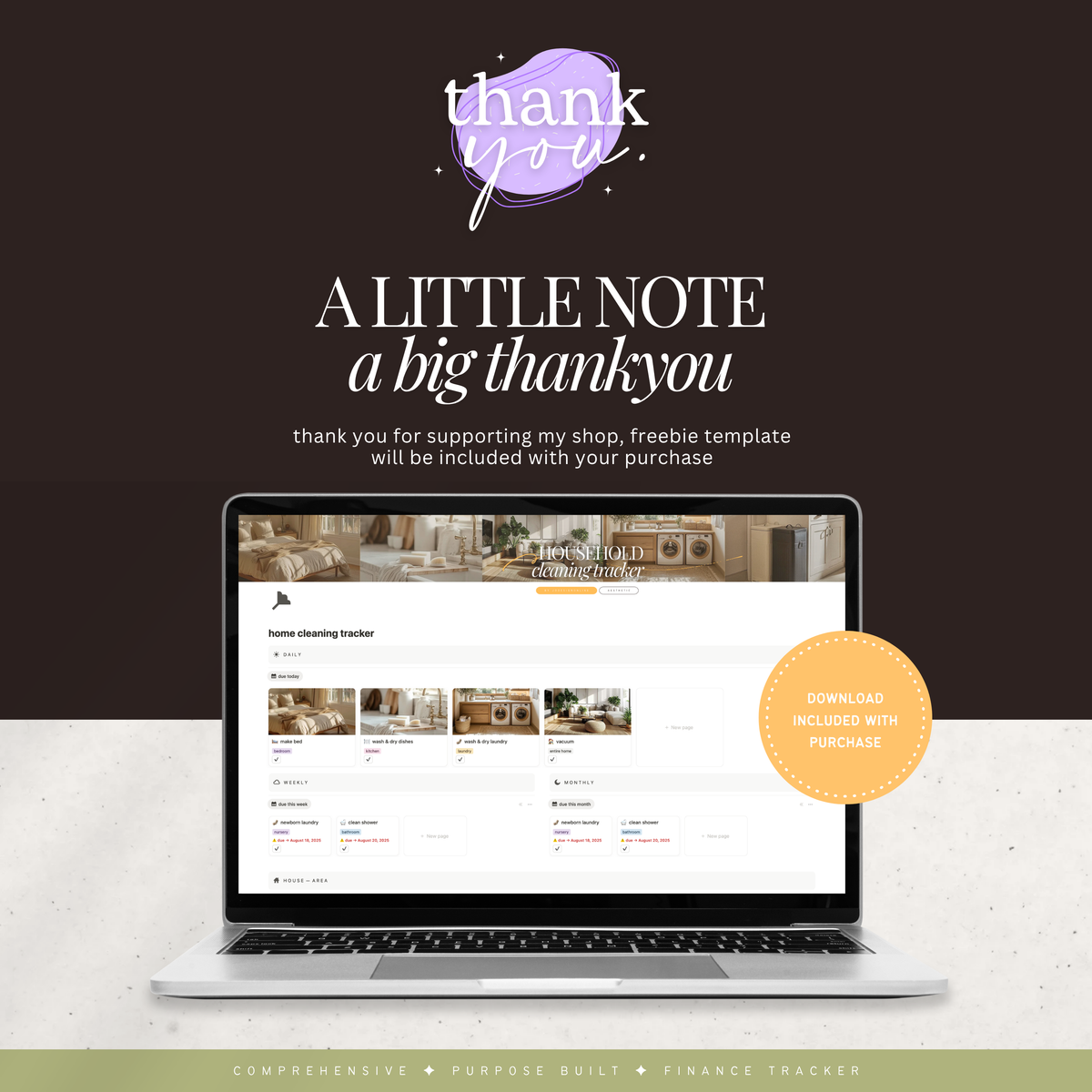 finance & budget planner | notion template