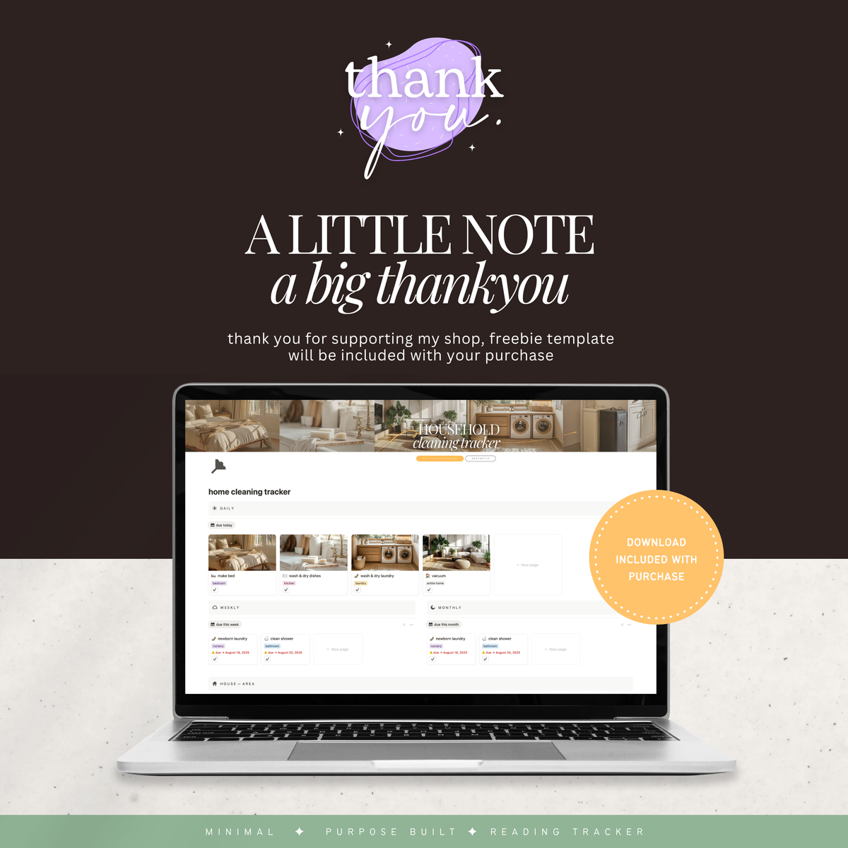 book & reading tracker | notion template