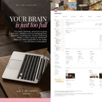 second brain & para method | notion template