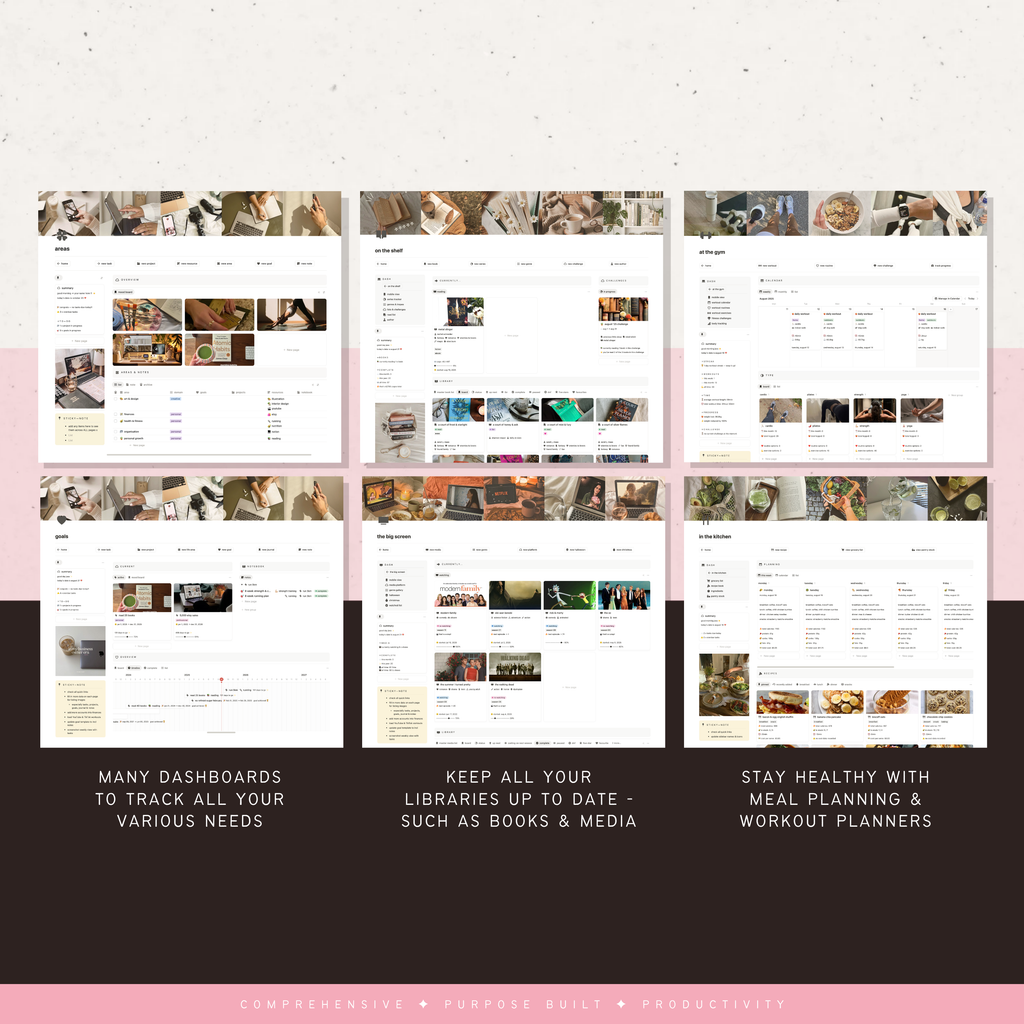second brain & para method | notion template