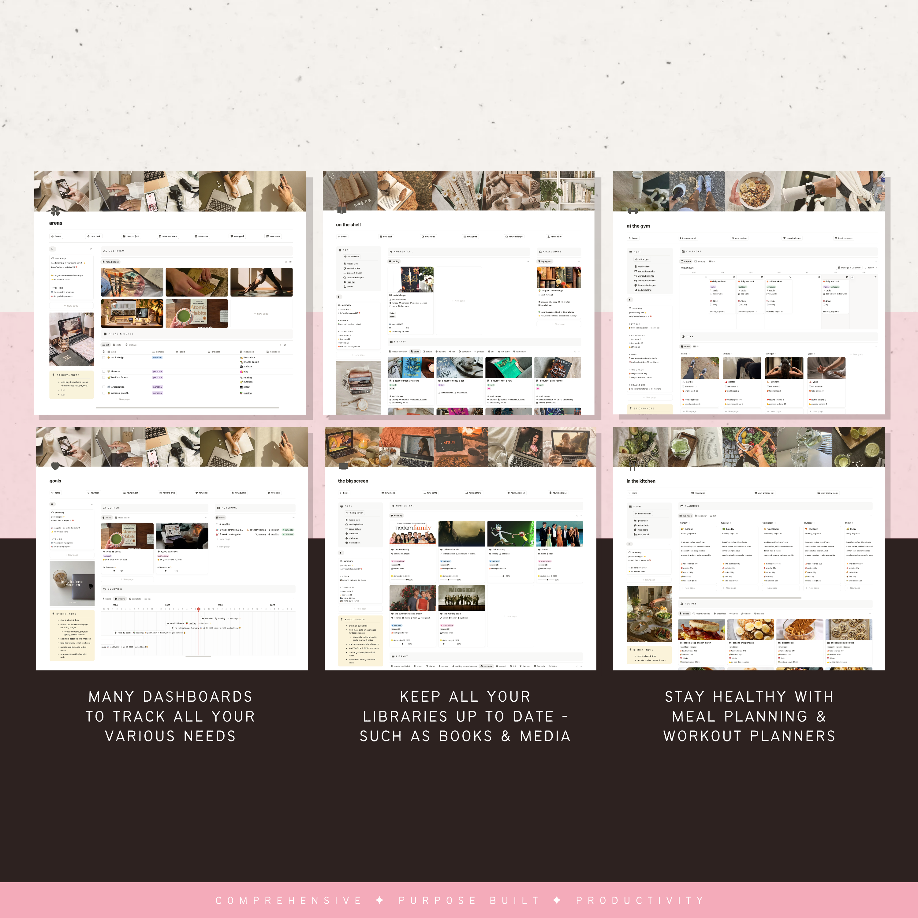 second brain & para method | notion template
