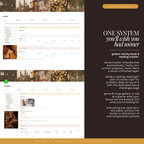 book & reading tracker | notion template [gold witchy theme]