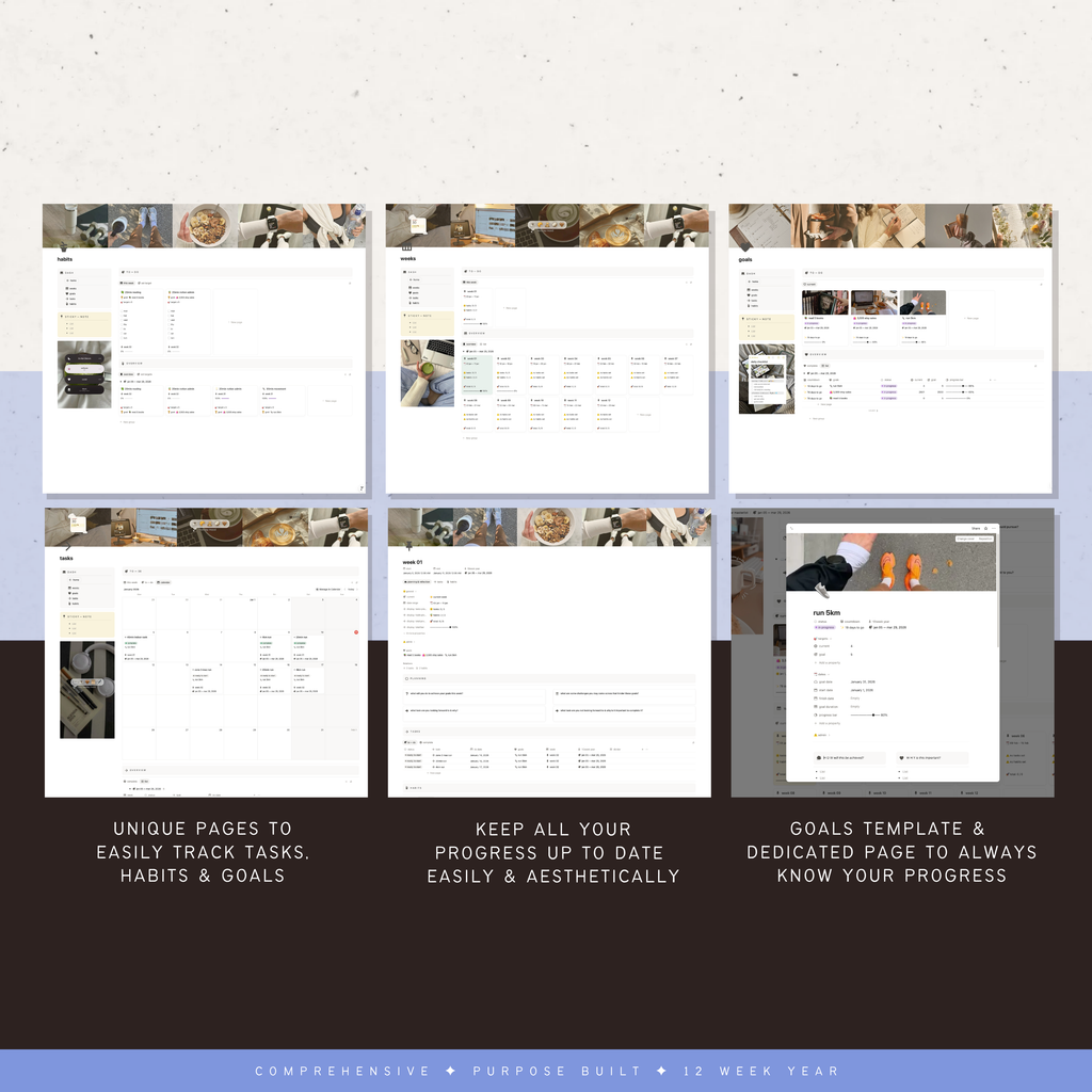 12 week year | notion template
