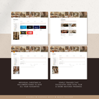 film & television media tracker | notion template [academia theme]