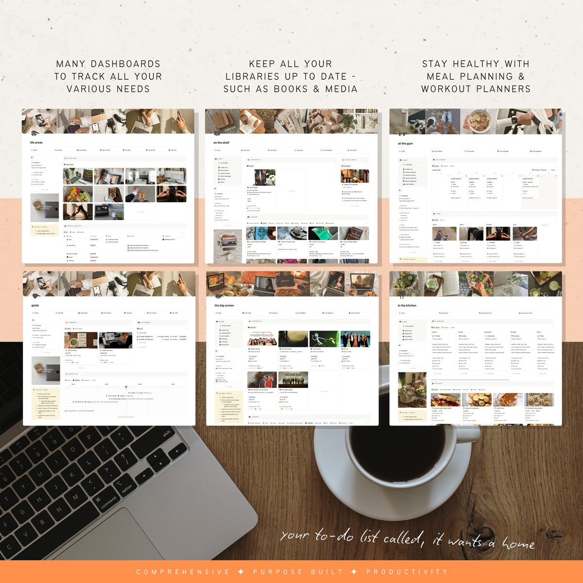 life os planner | notion template