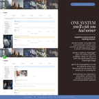 book & reading tracker | notion template [sapphire arcana theme]