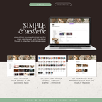 the cozy duo | notion template [reading & media bundle]