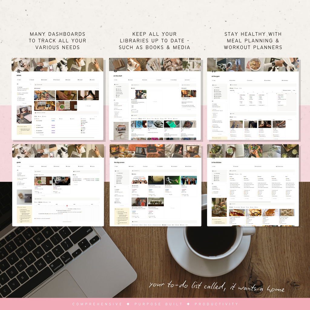 second brain & para method | notion template