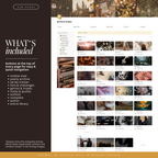 book & reading tracker | notion template [gold witchy theme]