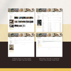 fitness & workout tracker | notion template