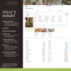 recipe & meal planner | notion template