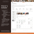 social media & content planner | notion template