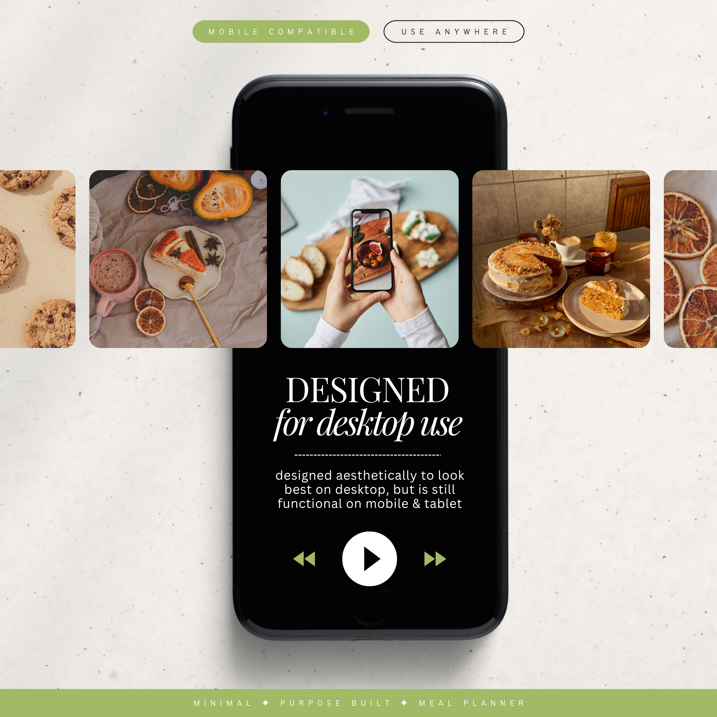 recipe & meal planner | notion template