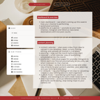youtube content planner | notion template