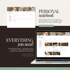 the cozy duo | notion template [reading & media bundle]