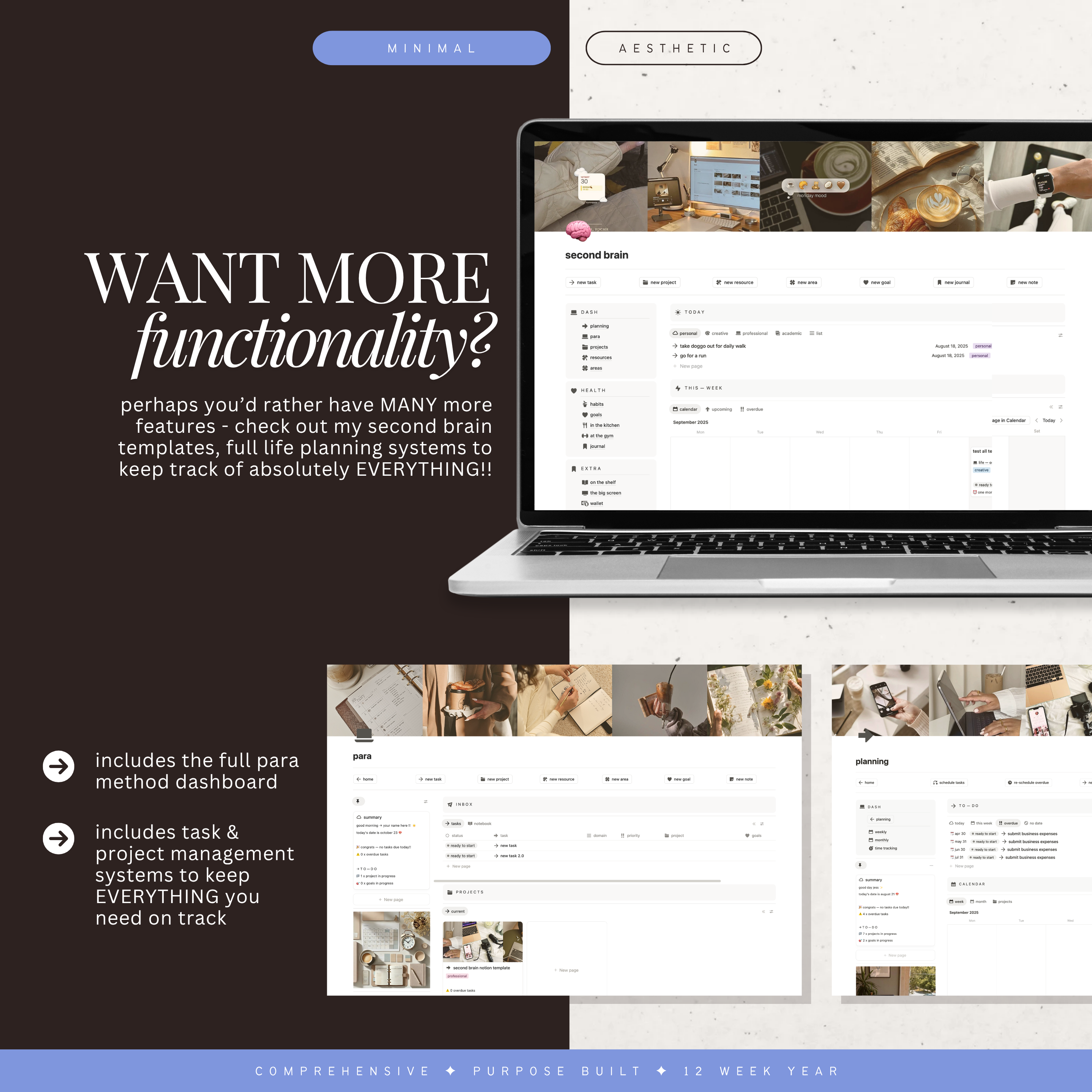 12 week year | notion template