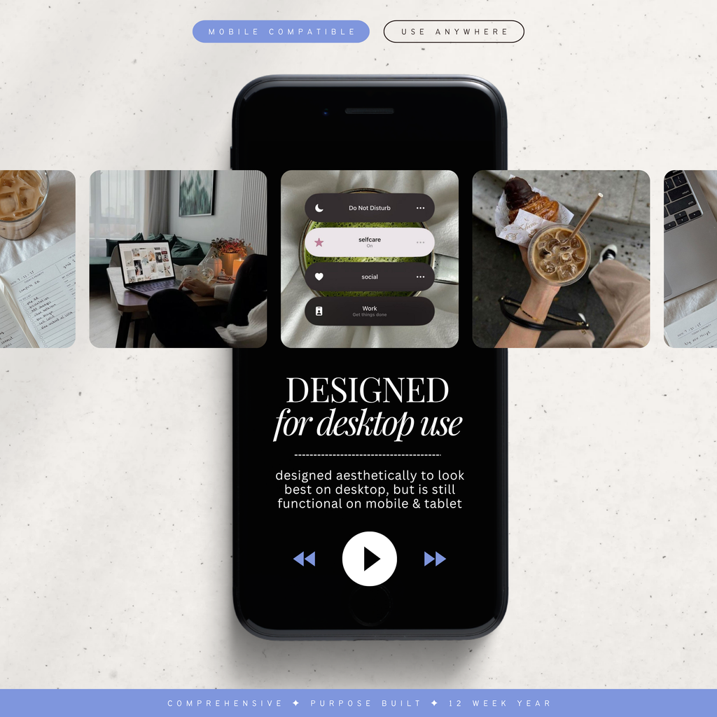12 week year | notion template