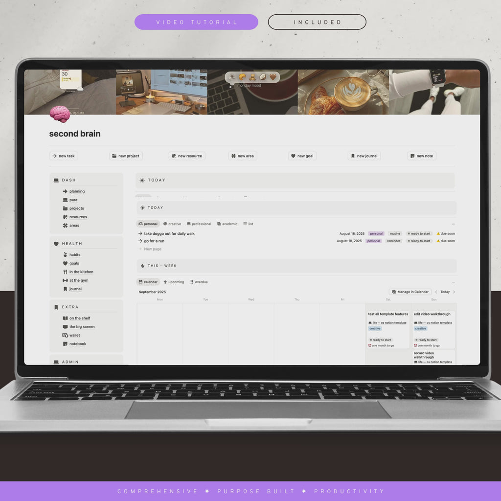 the complete bundle | notion template bundle